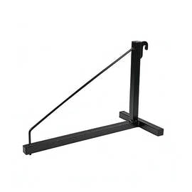 1-Level Shipping Container Shelf Bracket with Hooks