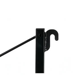 1-Level Shipping Container Shelf Bracket with Hooks