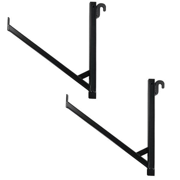 2 Pack - 1-Tier Shipping Container Pipe Rack