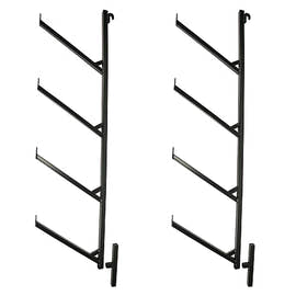 2 Pack - 4-Tier Shipping Container Pipe Rack – 18" x 60"