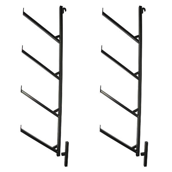 2 Pack - 4-Tier Shipping Container Pipe Rack – 18" x 60"