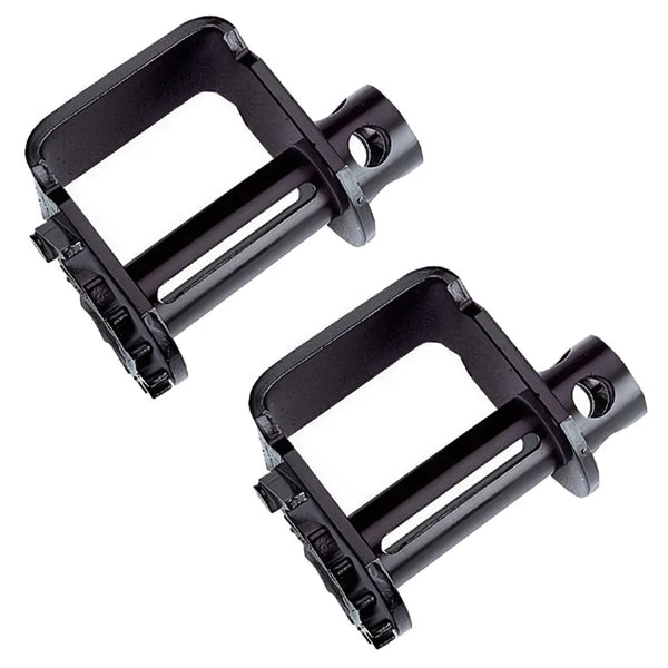 2 Pack - Flatbed Trailer Winch – Standard Sliding C-Track Mount for Flatbed Cargo Securement