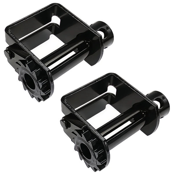 2 Pack - Flatbed Trailer Winch – Double “L” Style for Flatbed Trailer Cargo Securement
