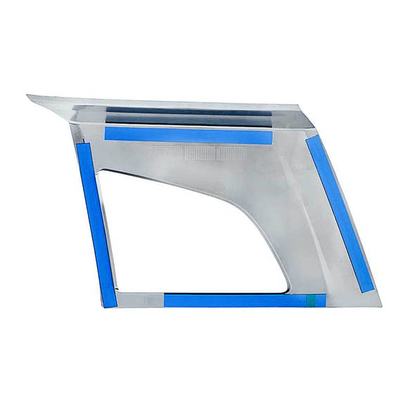 2018+ LH Volvo VNL Corner Bumper Kit | W/ Fog Lamp Hole | FleetRun FR-BODY507-KIT