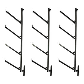 3 Pack - 4-Tier Shipping Container Pipe Rack