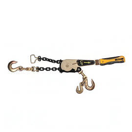 5/16"–3/8" Ratcheting Chain Binder – Easy Chain Ratchet Load Binder | 5,400 lbs WLL