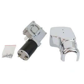 Dump Truck Tarp Motor – 12V Electric Tarp System Motor With Chrome Cover