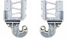 Peterbilt 379 Hood Pivot Assembly Pair - LH & RH | Peterbilt 13-04730L & 13-04730R | FleetRun FR-BODY435