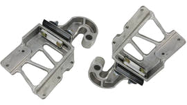 Peterbilt 379 Hood Pivot Assembly Pair - LH & RH | Peterbilt 13-04730L & 13-04730R | FleetRun FR-BODY435