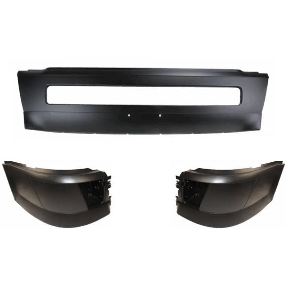 Bumper Assembly | With Fog Light Holes | Volvo VN / VNL | Volvo 82721514 / 82728568 / 82721516 | FleetRun FR-BODY638