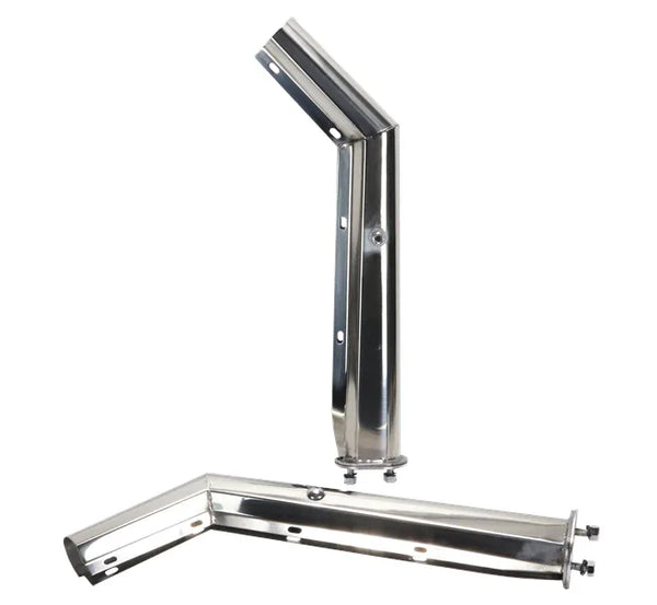 Mud Flap Hanger Kit | Angled ~ Spring Loaded | FleetRun FR-CHAS280