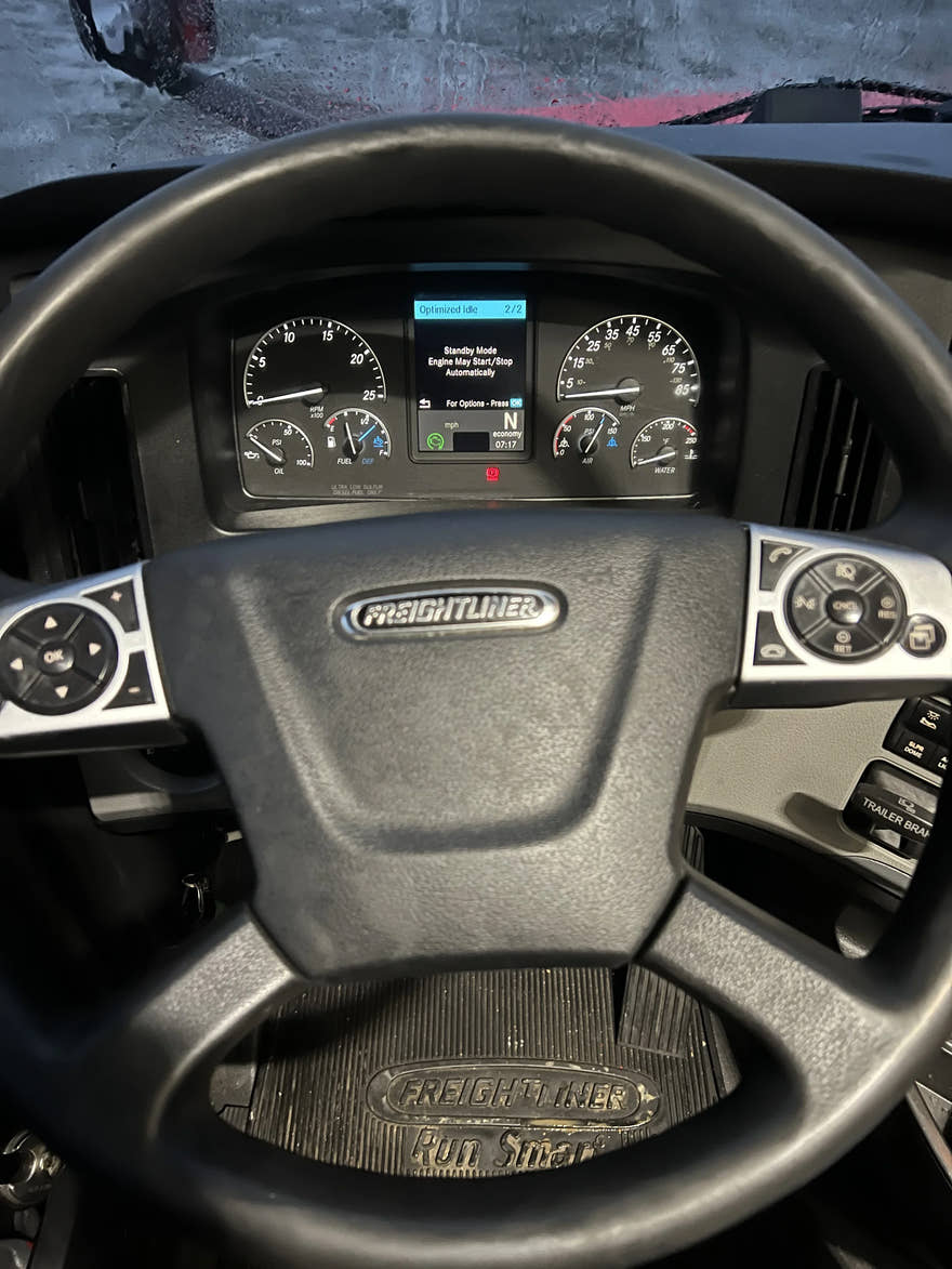2018+ Freightliner Cascadia Optimized Idle