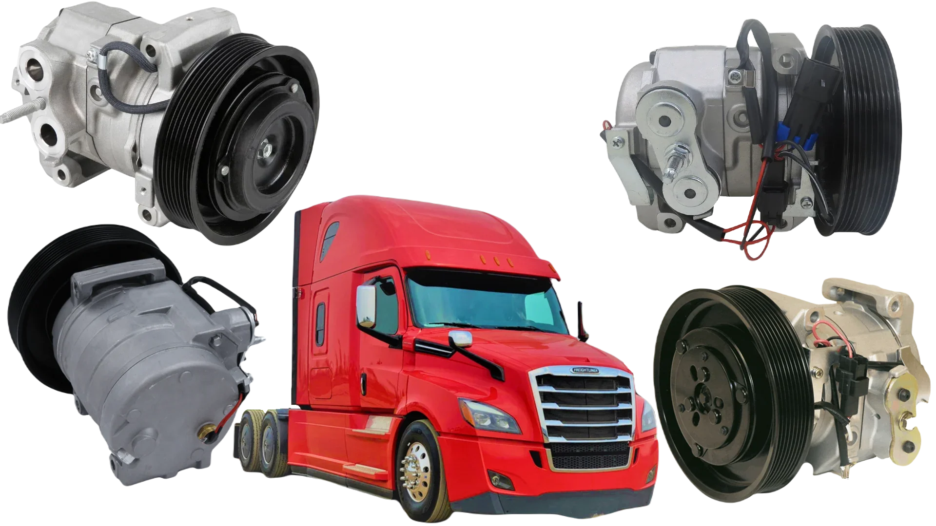 Freightliner Cascadia AC Compressor