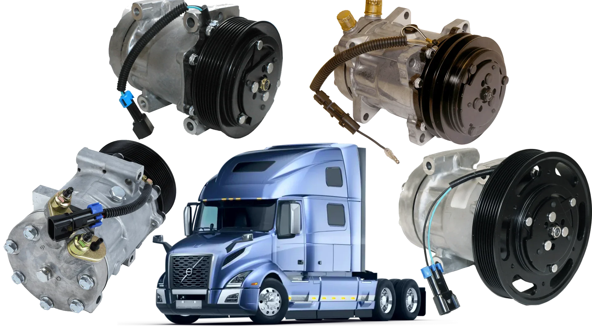 Volvo VNL AC Compressor