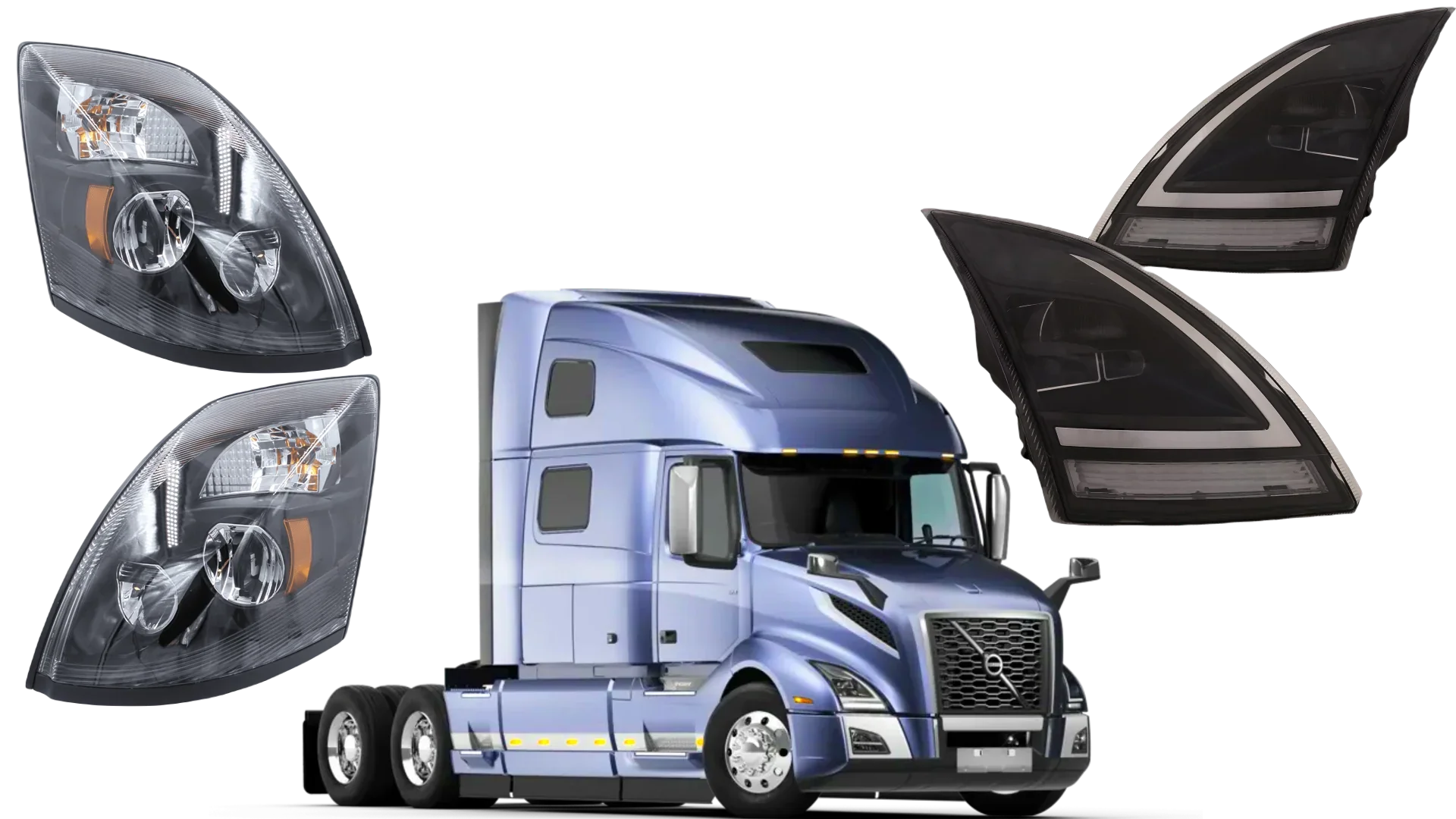 Volvo VNL Headlights