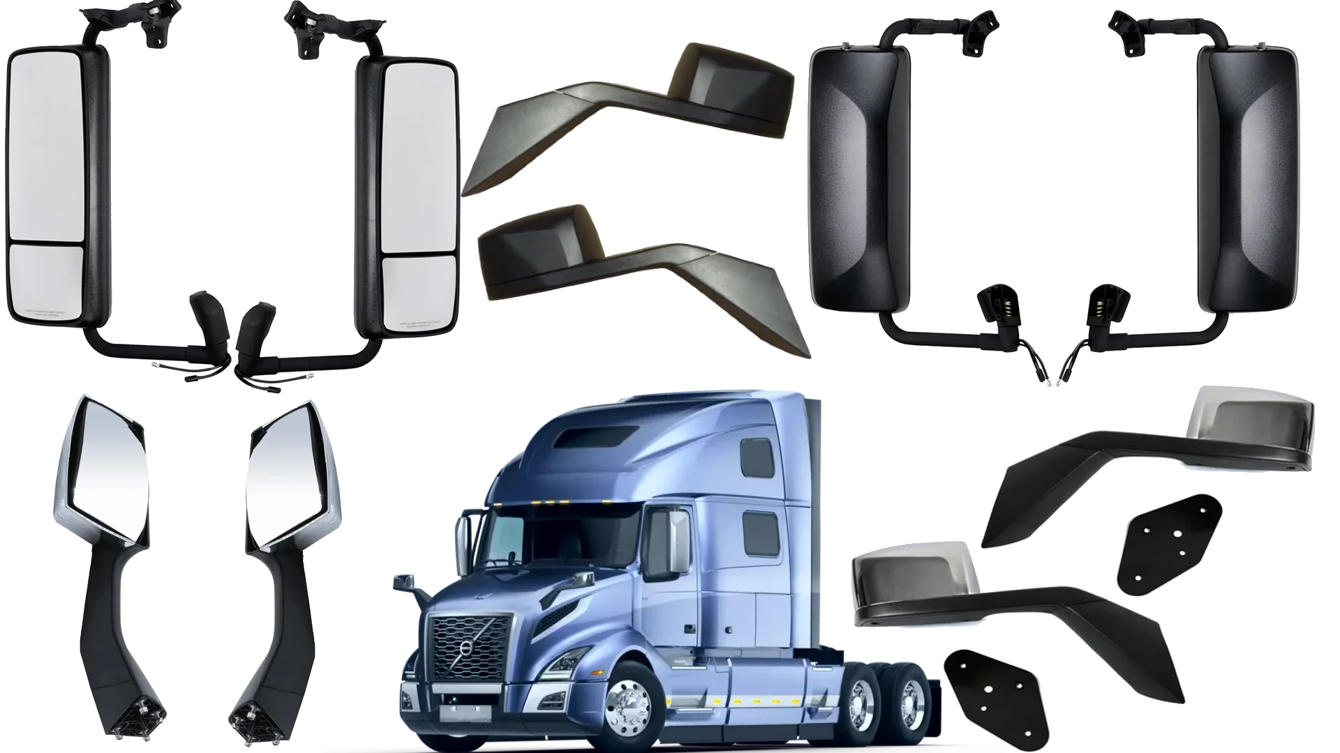 Volvo VNL Mirrors