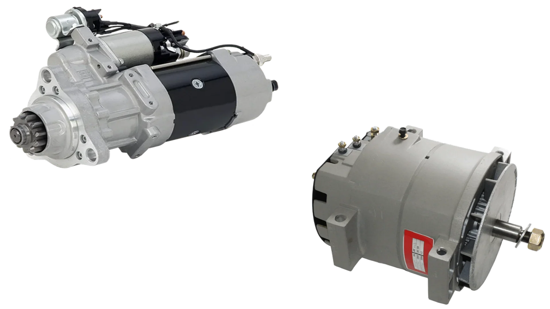 FleetRun starters and alternators for 1997-2023 Volvo VNL with Volvo D13, Cummins X15 and Cummins ISX engines