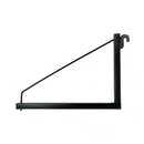 1-Level Shipping Container Shelf Bracket with Hooks