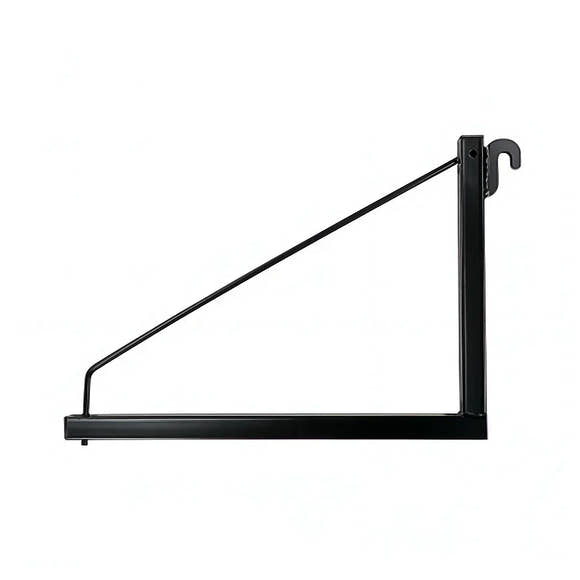 1-Level Shipping Container Shelf Bracket with Hooks