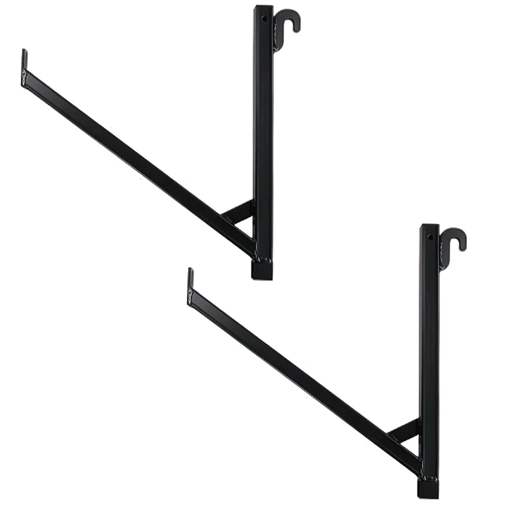 2 Pack - 1-Tier Shipping Container Pipe Rack – 18-1/8