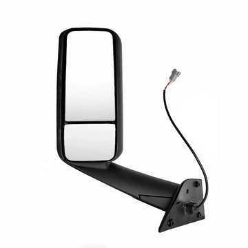 2018+ Freightliner Cascadia Door Mirror - Black / Left | A22-78606-000 | FleetRun FR-BODY288