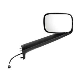 2018+ Freightliner Cascadia Hood Mirror | Driver Side / Chrome | A22-73566-002 | FleetRun FR-BODY419