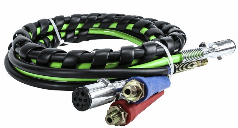3 in 1 ABS Power Cord and Air Hose Assembly - 15ft | FleetRun FR-BRKE287