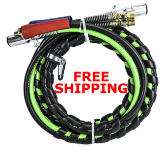 3 in 1 ABS Power Cord and Air Hose Assembly - 15ft | FleetRun FR-BRKE287