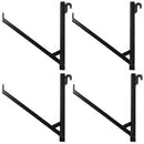 4 Pack - 1-Tier Shipping Container Pipe Rack