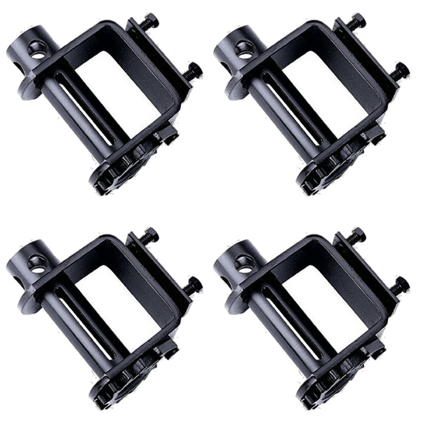 4 Pack - Standard Bolt On Trailer Winch – Heavy-Duty Steel Winch for Flatbed Trailer Cargo Securement