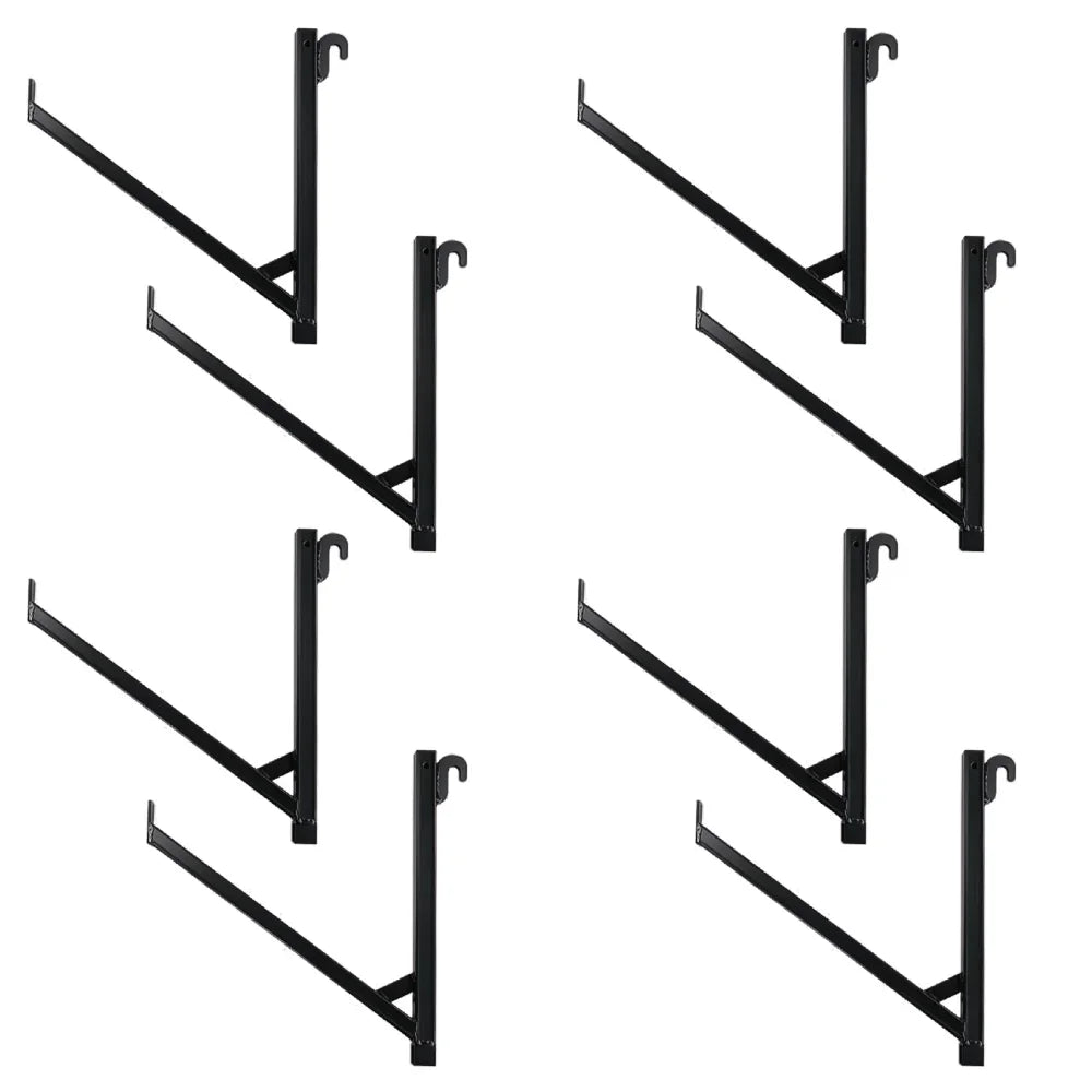 8 Pack - 1-Tier Shipping Container Pipe Rack – 18-1/8