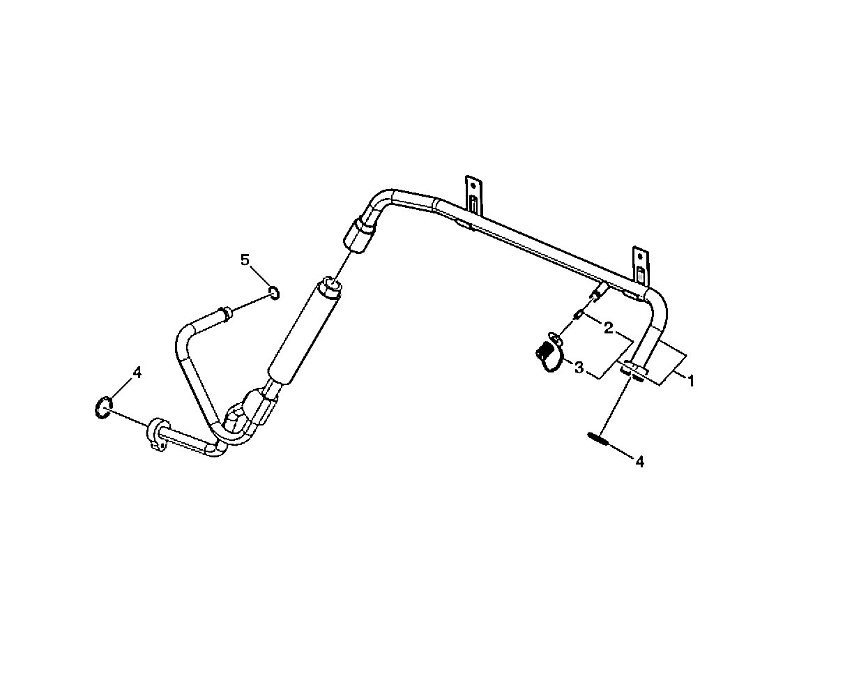 82749856 | Volvo VNL AC Hose Assembly | FleetRun FR-HVAC835