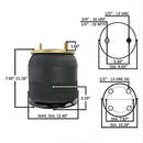 Air Spring, Replaces Firestone W01-358-9082, Torque TR9082 | FleetRun FR-SPSN285