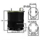 Air Spring, Replaces Firestone W01-358-9121, Goodyear 1R13-039 | FleetRun FR-SPSN976