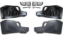 Complete Bumper Assembly | Without Fog Light Holes | 2018+ Freightliner Cascadia | Freightliner A21-29370-000 / A21-29370-002 / A21-28979-036 | FleetRun FR-BODY724