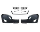 Complete Bumper Assembly | With Fog Light Holes | 2018+ Freightliner Cascadia | Freightliner A21-29370-003 / A21-28979-038 | FleetRun FR-BODY723-1