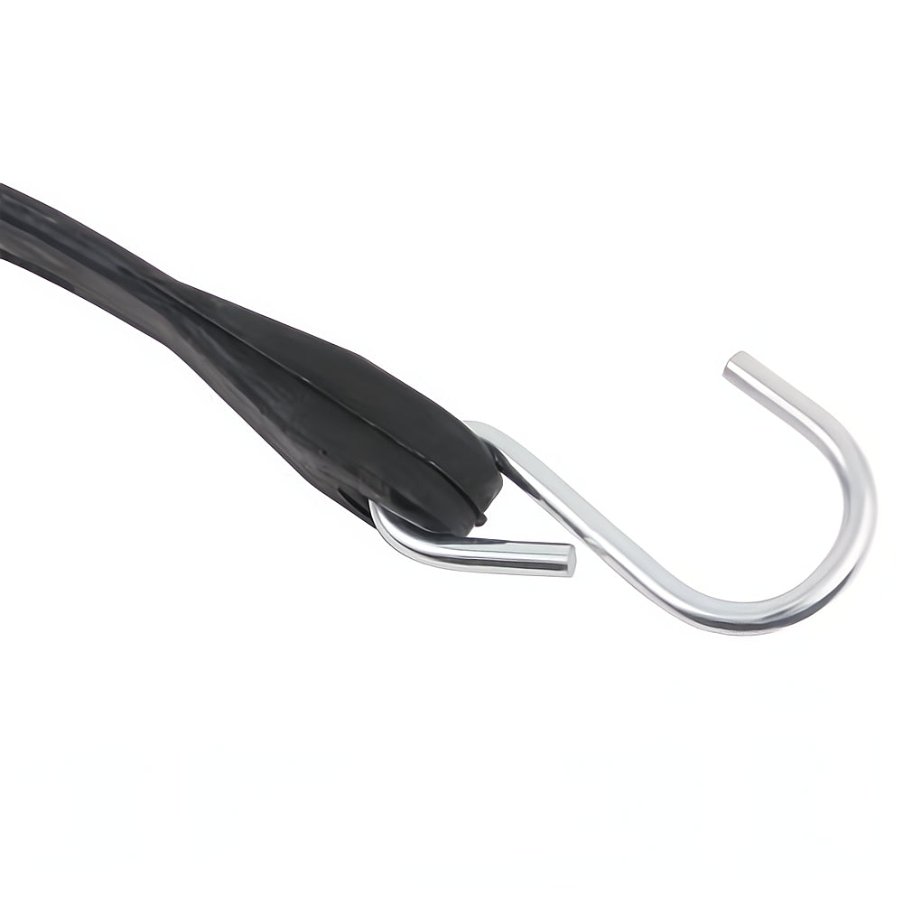 Bungee Straps with Crimped Hooks – Heavy-Duty Rubber Tie Downs 