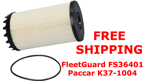 FleetGuard FS36401 - Paccar K37-1004 | Paccar MX-13 Fuel Filter | FleetRun FR-FLTR781