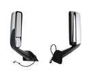 2018+ Freightliner Cascadia Door Mirror - Chrome | A22-78606-002 / A22-75498-002 | FleetRun FR-BODY424