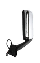 2018+ Freightliner Cascadia Door Mirror - Chrome | A22-78606-002 / A22-75498-002 | FleetRun FR-BODY424