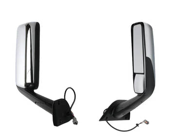 2018+ Freightliner Cascadia Door Mirror - Chrome | A22-78606-003 | FleetRun FR-BODY425