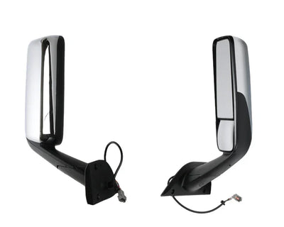 2018+ Freightliner Cascadia Door Mirror - Chrome | A22-78606-003 | FleetRun FR-BODY425