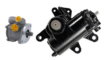 Freightliner Steering Gear Box and Pump | Replaces 14-19708-000, 14-14323-000  | FleetRun FR-STRG001-KIT