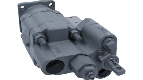 Hydraulic Dump Pump | Muncie E2XA12702BPRL | FleetRun FR-DVTN678
