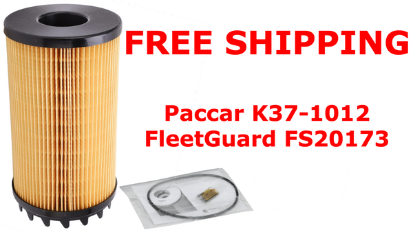 Paccar K37-1012 | Paccar MX-13 Fuel Filter | FleetGuard FS20173 | FleetRun FR-FLTR762