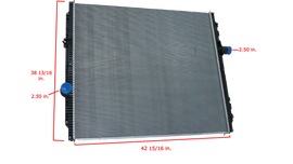Peterbilt 389 Radiator | Paccar N4173001 / 238625 | FleetRun FR-COOL035