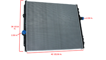 Peterbilt 389 Radiator | Paccar N4173001 / 238625 | FleetRun FR-COOL035