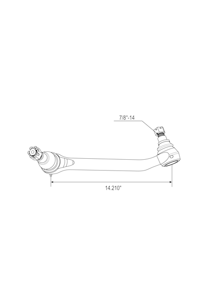 Peterbilt Drag Link | Paccar 10-02498 | FleetRun FR-STRG393