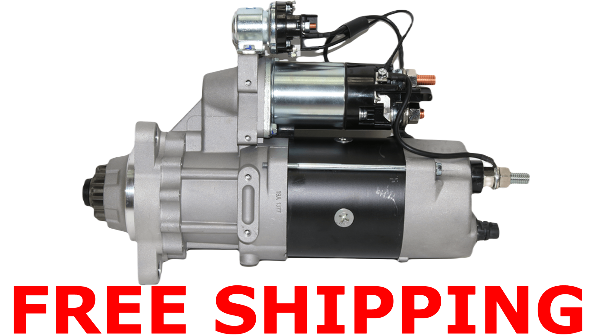 Starter Motor ~ 39MT | Cummins ISX / X15 | Delco Remy 8200308 / 61010754 | FleetRun FR-STRT249