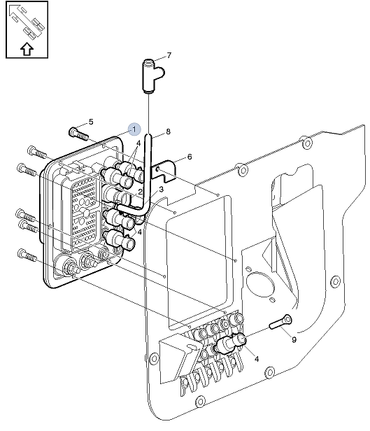 Volvo Air Manifold | 24061732 | FleetRun FR-BRKE137